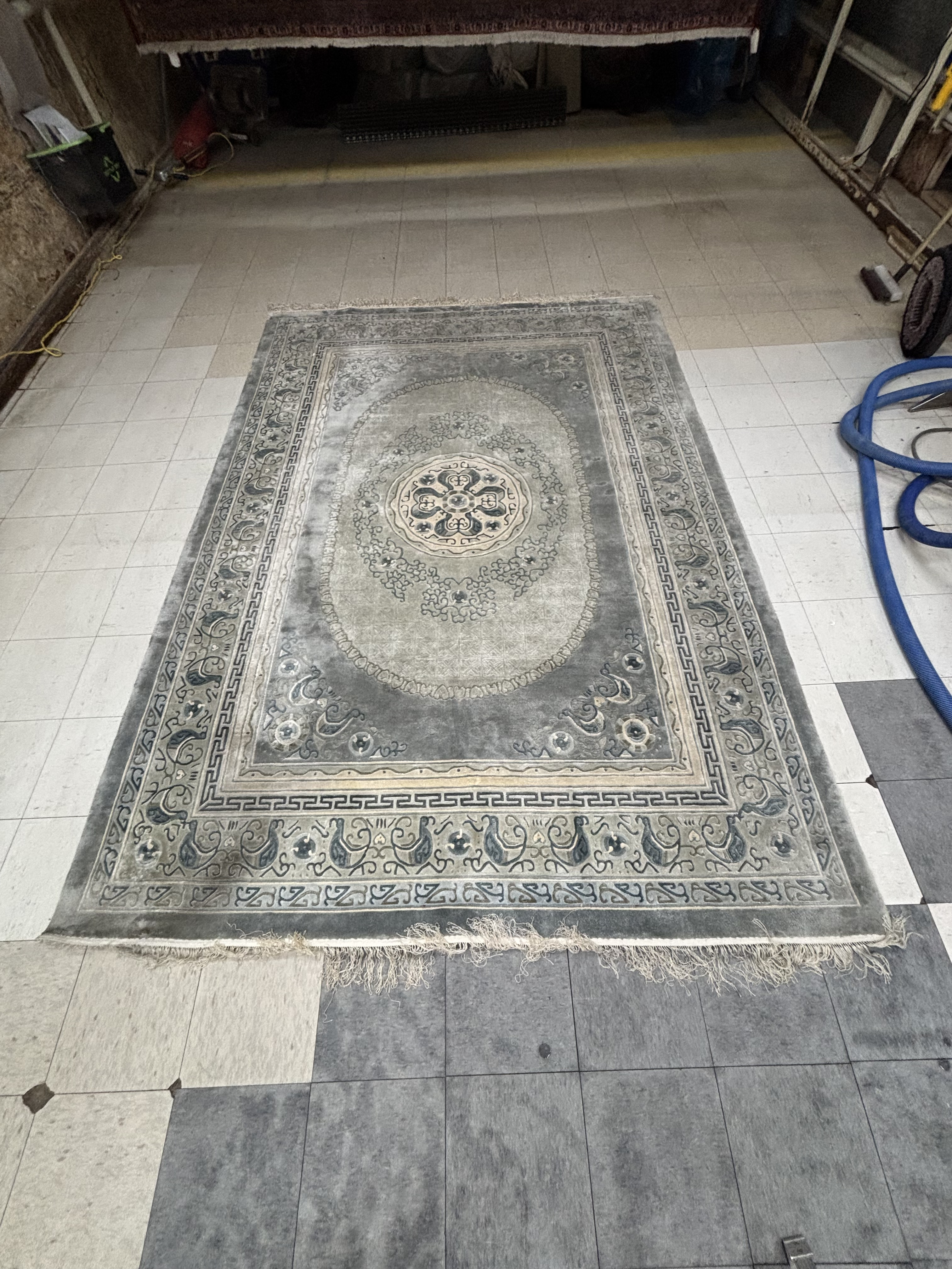 Premium Rug Cleaning - Before